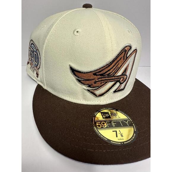Hat Club Rushmore SFD 7 1/8 Bucky Anaheim Angels Pvtchwork